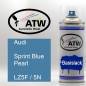 Preview: Audi, Sprint Blue Pearl, LZ5F / 5N: 400ml Sprühdose, von ATW Autoteile West.